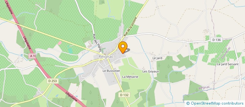 localisation de l'entreprise MADAME KATTY MORENO  REIGNAC