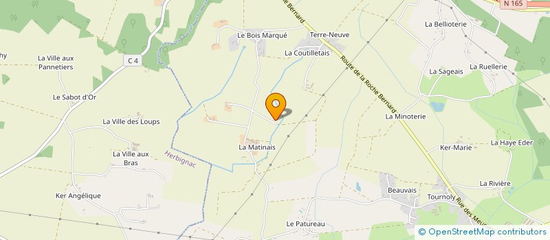 localisation de l'entreprise MADAME KATY BAUER  MISSILLAC