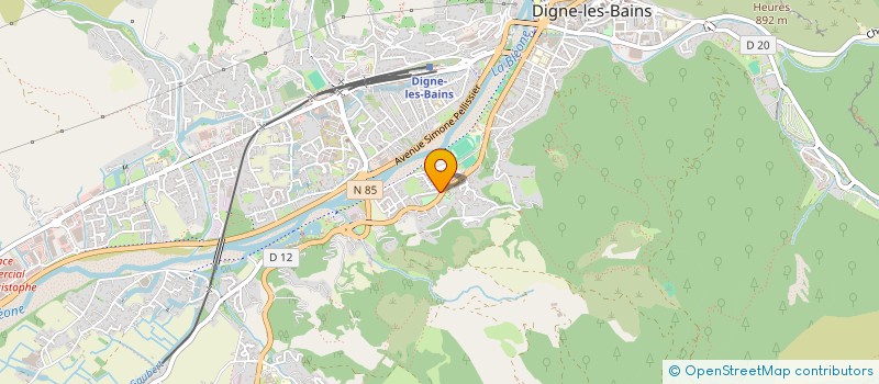 localisation de l'entreprise MADAME KATY CANTAGREL à DIGNE-LES-BAINS