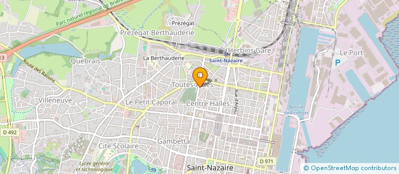 localisation de l'entreprise MADAME KATY CHIRA  SAINT-NAZAIRE