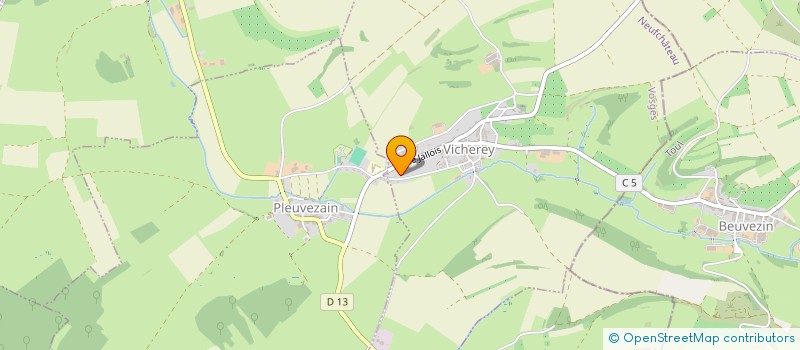 localisation de l'entreprise MADAME KATY CLAUDE  VICHEREY