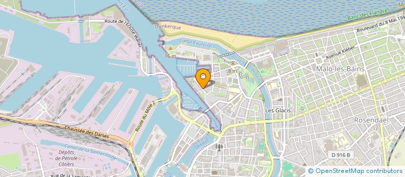 localisation de l'entreprise MADAME KATY CYS à DUNKERQUE