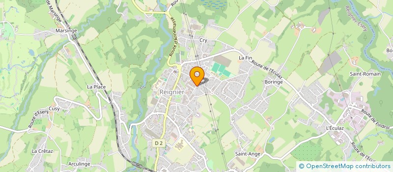 localisation de l'entreprise MADAME KATY DA SILVA à REIGNIER-ESERY
