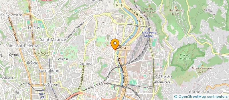 localisation de l'entreprise MADAME KATY DELOBEL  NICE