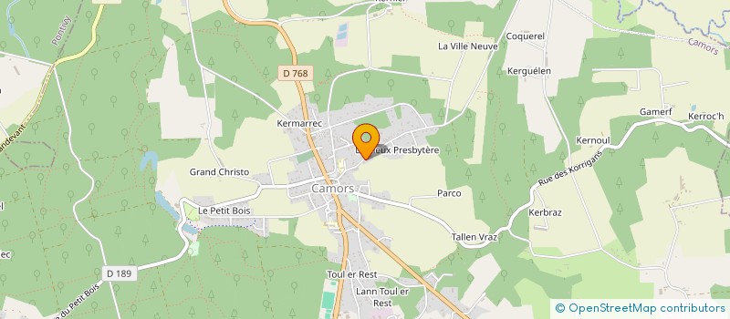 localisation de l'entreprise MADAME KATY DERIAN  CAMORS