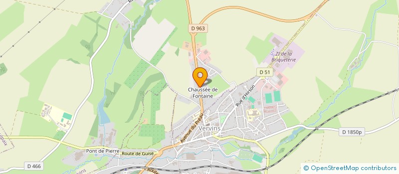 localisation de l'entreprise MADAME KATY DEVIN à FONTAINE-LES-VERVINS
