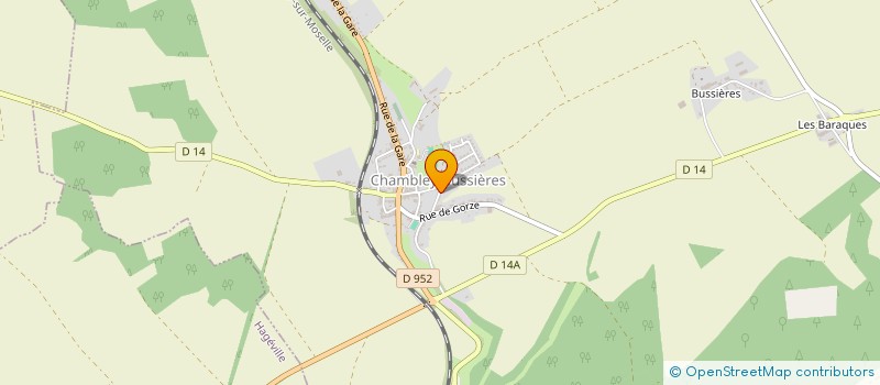 localisation de l'entreprise MADAME KATY DURLA  CHAMBLEY-BUSSIERES