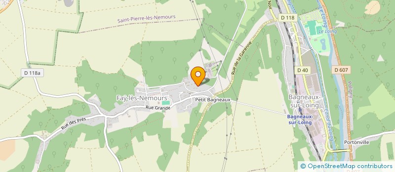 localisation de l'entreprise MADAME KATY ELVIRA à FAY-LES-NEMOURS