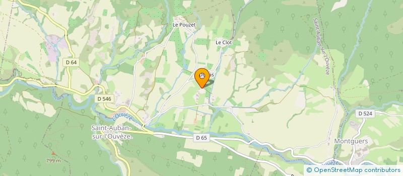 localisation de l'entreprise MADAME KATY FORDE  SAINT-AUBAN-SUR-L'OUVEZE