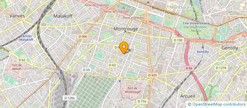 localisation de l'entreprise MADAME KATY LHAIK à MONTROUGE