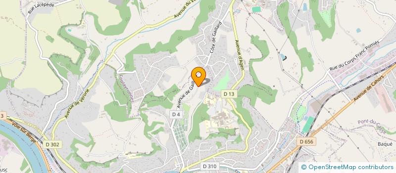 localisation de l'entreprise MADAME KATY MALLOWS  AGEN