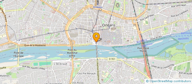 localisation de l'entreprise MADAME KATY NAVAS à ORLEANS