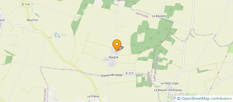 localisation de l'entreprise MADAME KATY ONTENIENTE  GENOUILLE