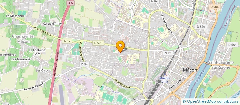 localisation de l'entreprise MADAME KATY ORTIZ  CHARNAY-LES-MACON