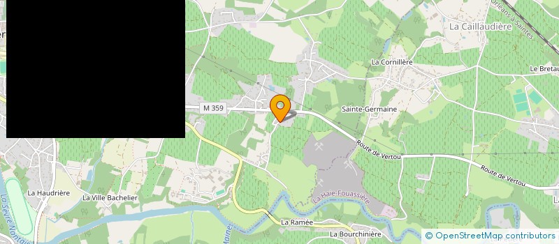 localisation de l'entreprise MADAME KATY PAGEAU  VERTOU