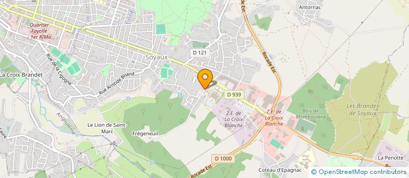 localisation de l'entreprise MADAME KATY PAILLER à SOYAUX