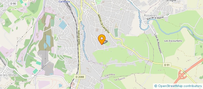 localisation de l'entreprise MADAME KATY PANIS  CARMAUX