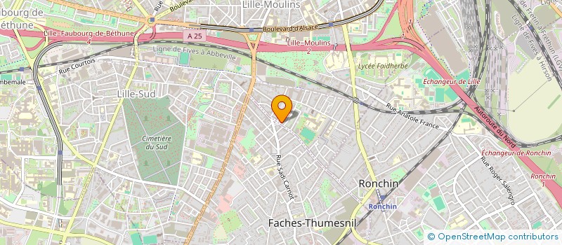 localisation de l'entreprise MADAME KATY PYOTTE à LILLE
