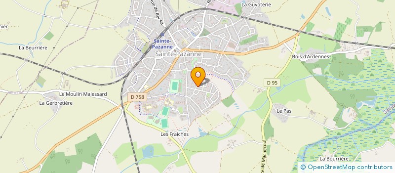 localisation de l'entreprise MADAME KATY RIGOLE à SAINTE-PAZANNE