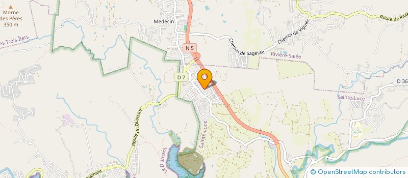 localisation de l'entreprise MADAME KATY RISKWAIT  SAINTE LUCE