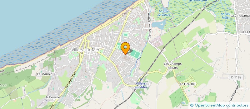 localisation de l'entreprise MADAME KATY SETBON  VILLERS-SUR-MER