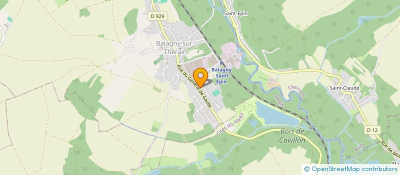 localisation de l'entreprise MADAME KATY STURTZER à BALAGNY-SUR-THERAIN