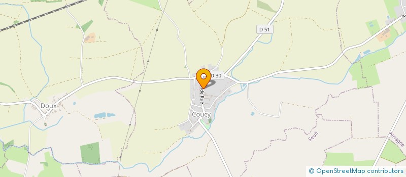 localisation de l'entreprise MADAME KATY THERON  COUCY