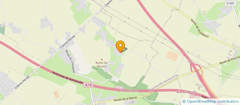 localisation de l'entreprise MADAME KATY THINEL  LE PERREY