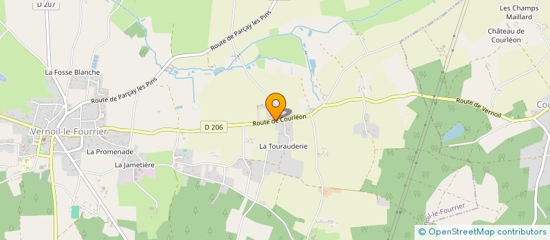 localisation de l'entreprise MADAME KATY WATSON  NOYANT-VILLAGES