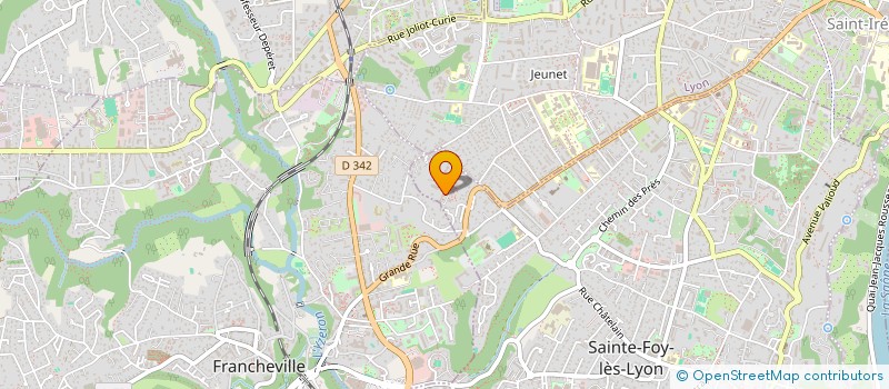 localisation de l'entreprise MADAME KATYA BADACHE  SAINTE-FOY-LES-LYON