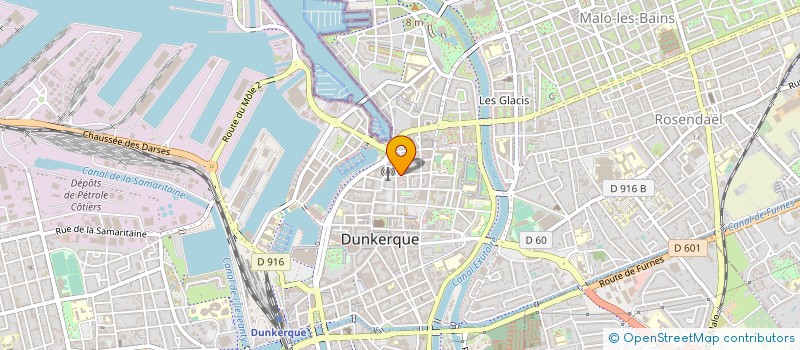 localisation de l'entreprise MADAME KATYA BIDET à DUNKERQUE