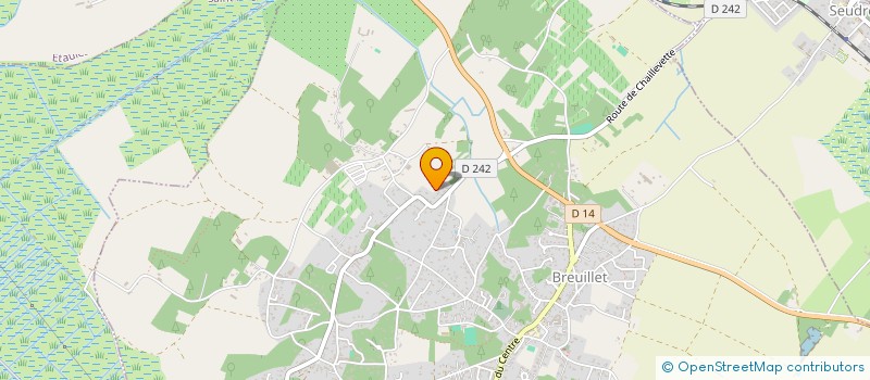 localisation de l'entreprise MADAME KATYA MARITEAU à BREUILLET