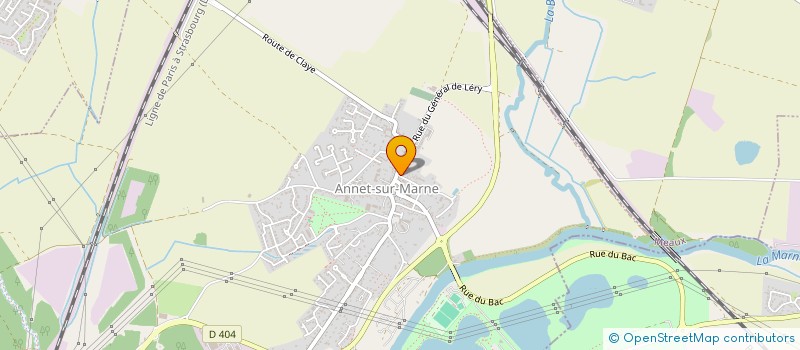 localisation de l'entreprise MADAME KAUANA DE JESUS SOUZA  ANNET-SUR-MARNE