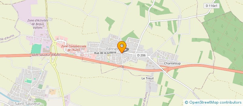 localisation de l'entreprise MADAME KAULINE MARZIN  FERRIERES