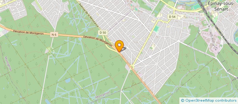 localisation de l'entreprise MADAME KAVIDHA RAMOU  BRUNOY