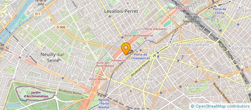 localisation de l'entreprise MADAME KAWTAR BAADDI  PARIS