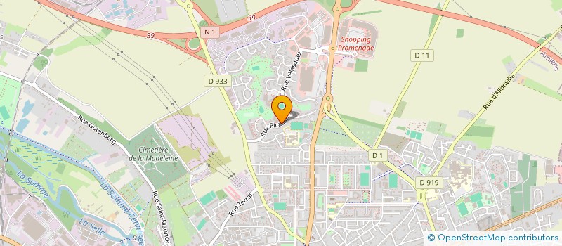 localisation de l'entreprise MADAME KAWTAR BENHADDOU à AMIENS