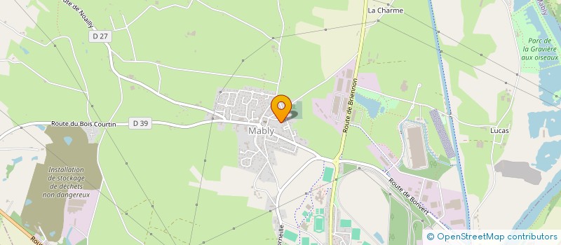 localisation de l'entreprise MADAME KAWTAR BOU  MABLY