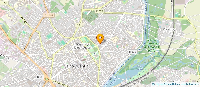 localisation de l'entreprise MADAME KAWTAR FEJJAR à SAINT-QUENTIN