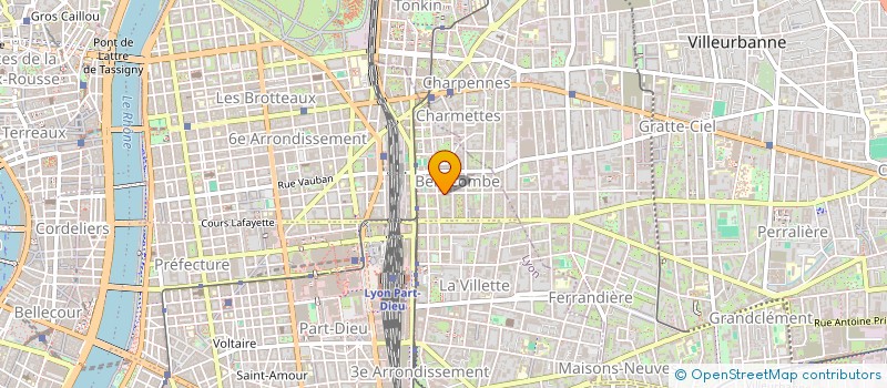 localisation de l'entreprise MADAME KAWTAR KHACHABA à LYON