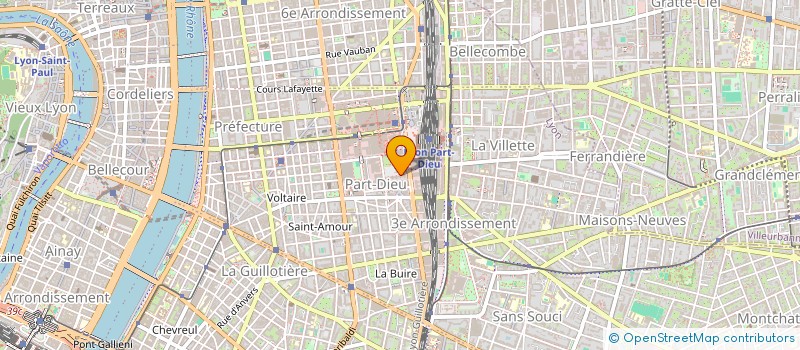 localisation de l'entreprise MADAME KAWTAR MAJRI  LYON