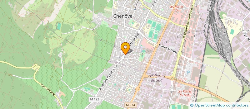 localisation de l'entreprise MADAME KAWTHAR HARFOUCH à CHENOVE