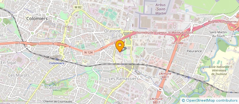 localisation de l'entreprise MADAME KAWTHAR KETTAB à TOULOUSE