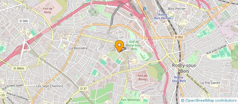 localisation de l'entreprise MADAME KAWTHAR MIMOUNE à MONTREUIL