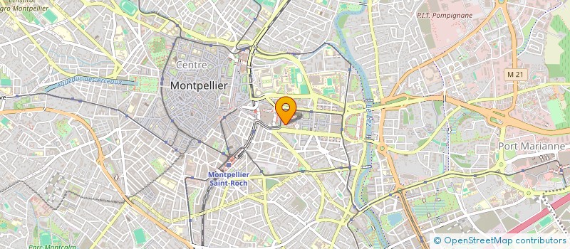 localisation de l'entreprise MADAME KAWTHAR OUSTOUK à MONTPELLIER