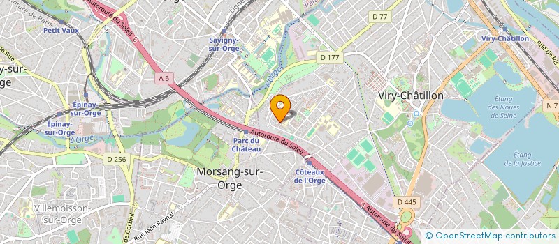 localisation de l'entreprise MADAME KAWTHER FAREZ  VIRY-CHATILLON