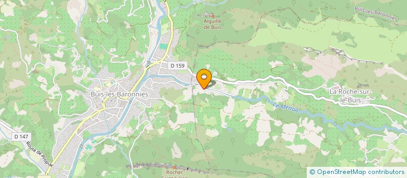 localisation de l'entreprise MADAME KAY BRUCE  LA ROCHE-SUR-LE-BUIS