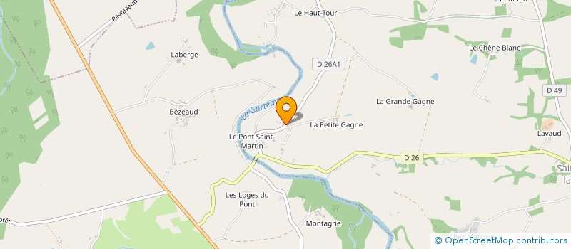 localisation de l'entreprise MADAME KAY HUNTER à SAINT-SORNIN-LA-MARCHE