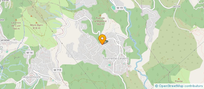 localisation de l'entreprise MADAME KAY TAYLOR  TOURRETTE-LEVENS