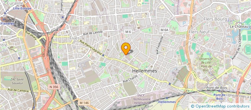 localisation de l'entreprise MADAME KAYI KOUEVI à LILLE